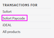 Anbietermenü_Navigation_Transaktionen-für_SÜ-Paycode