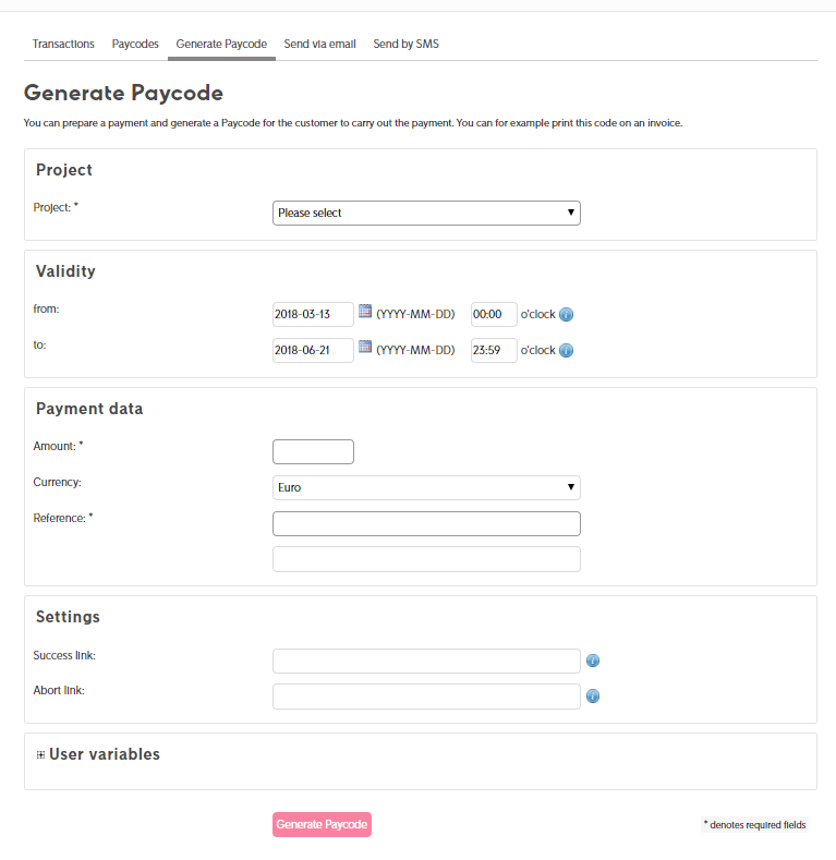Anbietermenü_Transaktionen_Paycode-generieren